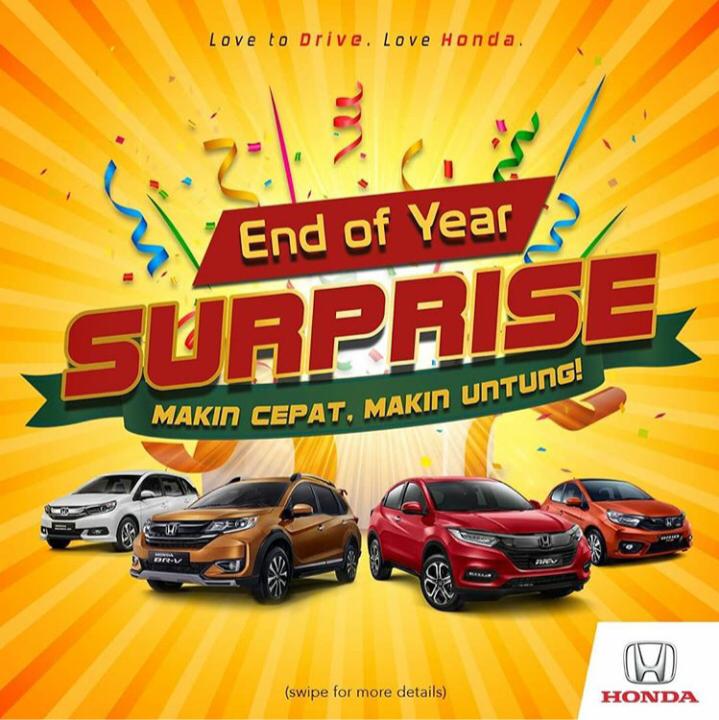 Promo End of Year SURPRISE🎉🎉🎉 Makin Cepat, Makin Untung!!!